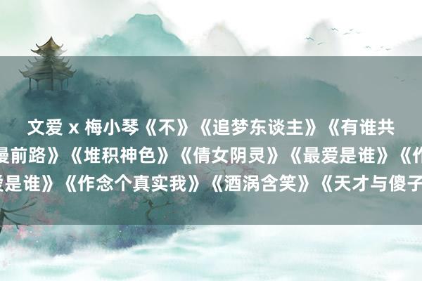 文爱 x 梅小琴《不》《追梦东谈主》《有谁共识》《荡子心声》《漫漫前路》《堆积神色》《倩女阴灵》《最爱是谁》《作念个真实我》《酒涡含笑》《天才与傻子》《城市足印》
