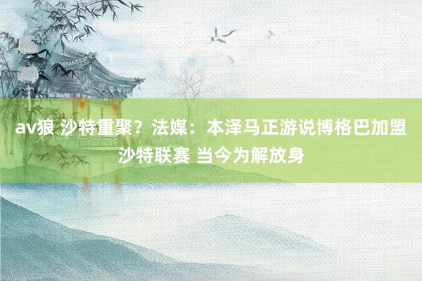 av狼 沙特重聚？法媒：本泽马正游说博格巴加盟沙特联赛 当今为解放身
