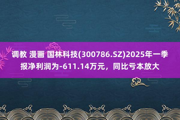 调教 漫画 国林科技(300786.SZ)2025年一季报净利润为-611.14万元，同比亏本放大
